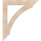 Ekena Millwork Thorton Traditional Smooth Bracket, Douglas Fir, 5 1/2"W x 42"D x 48"H BKT06X42X48THR01SDF - alternate 3
